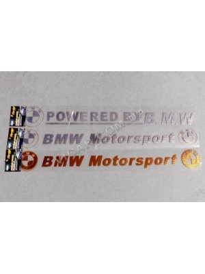 Наклейка на стекло BMW